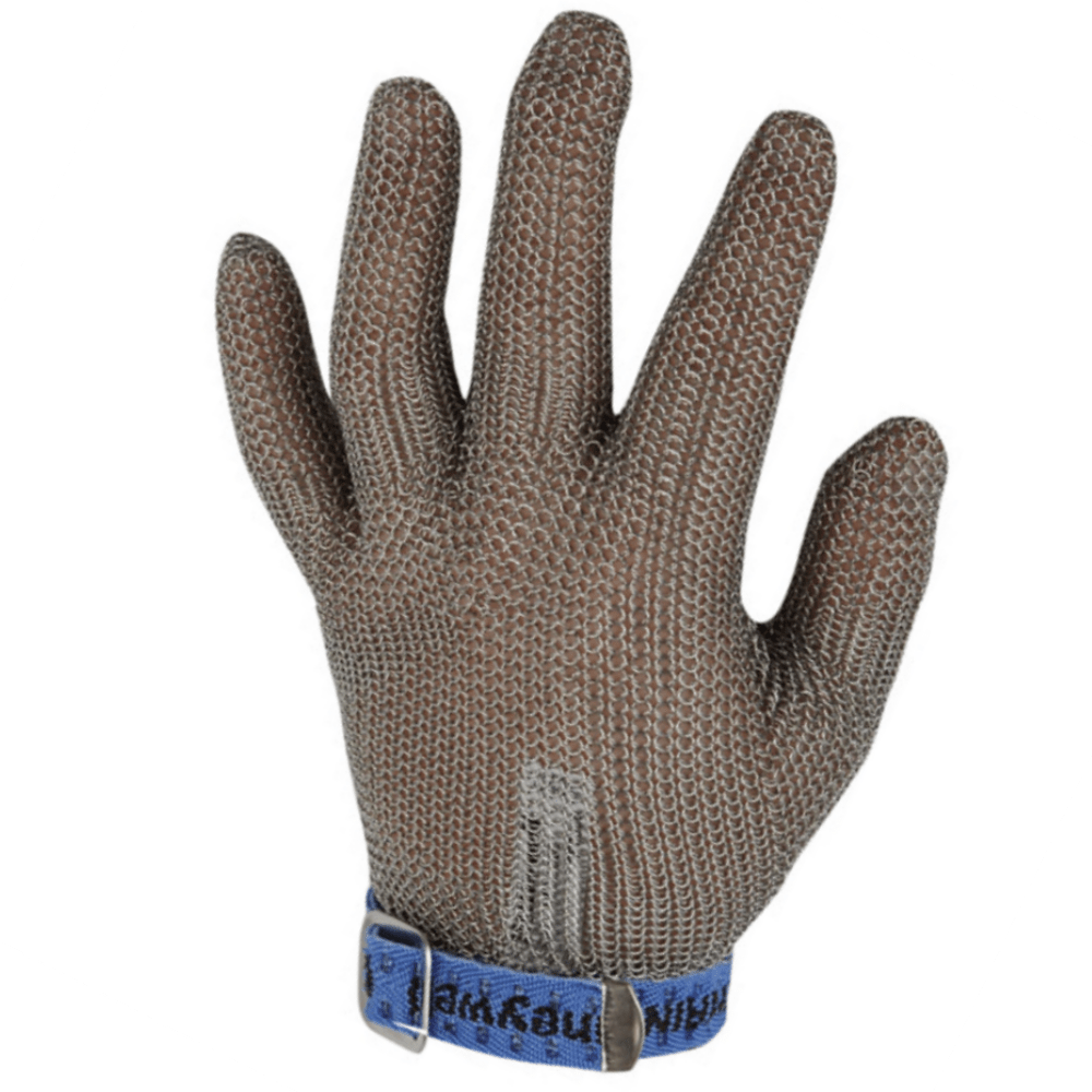 CHAINEX 2000 Full Stainless Steel Chainmail glove with strap /GLOVE